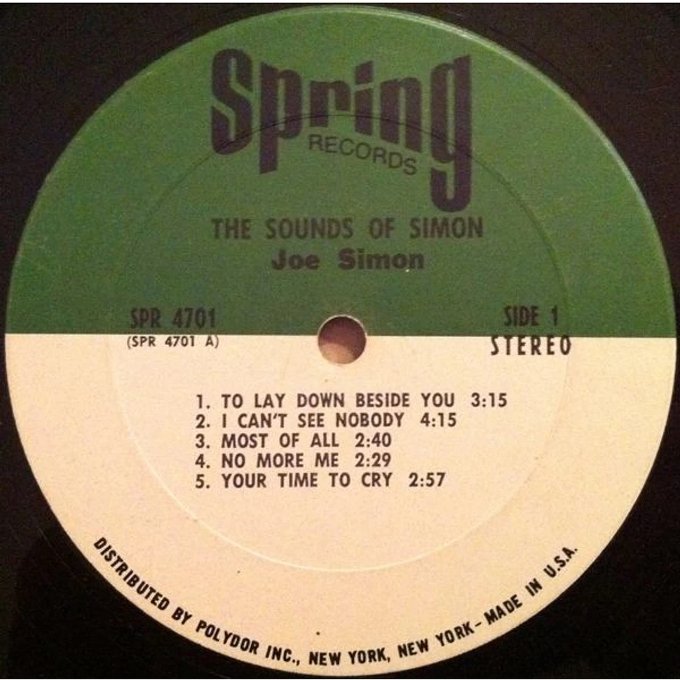 Joe Simon - The Sounds Of Simon