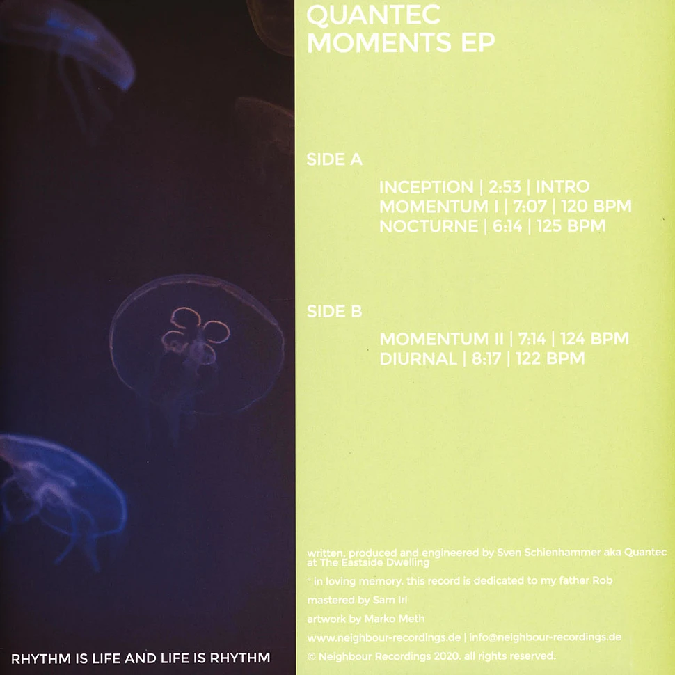 Quantec - Moments EP