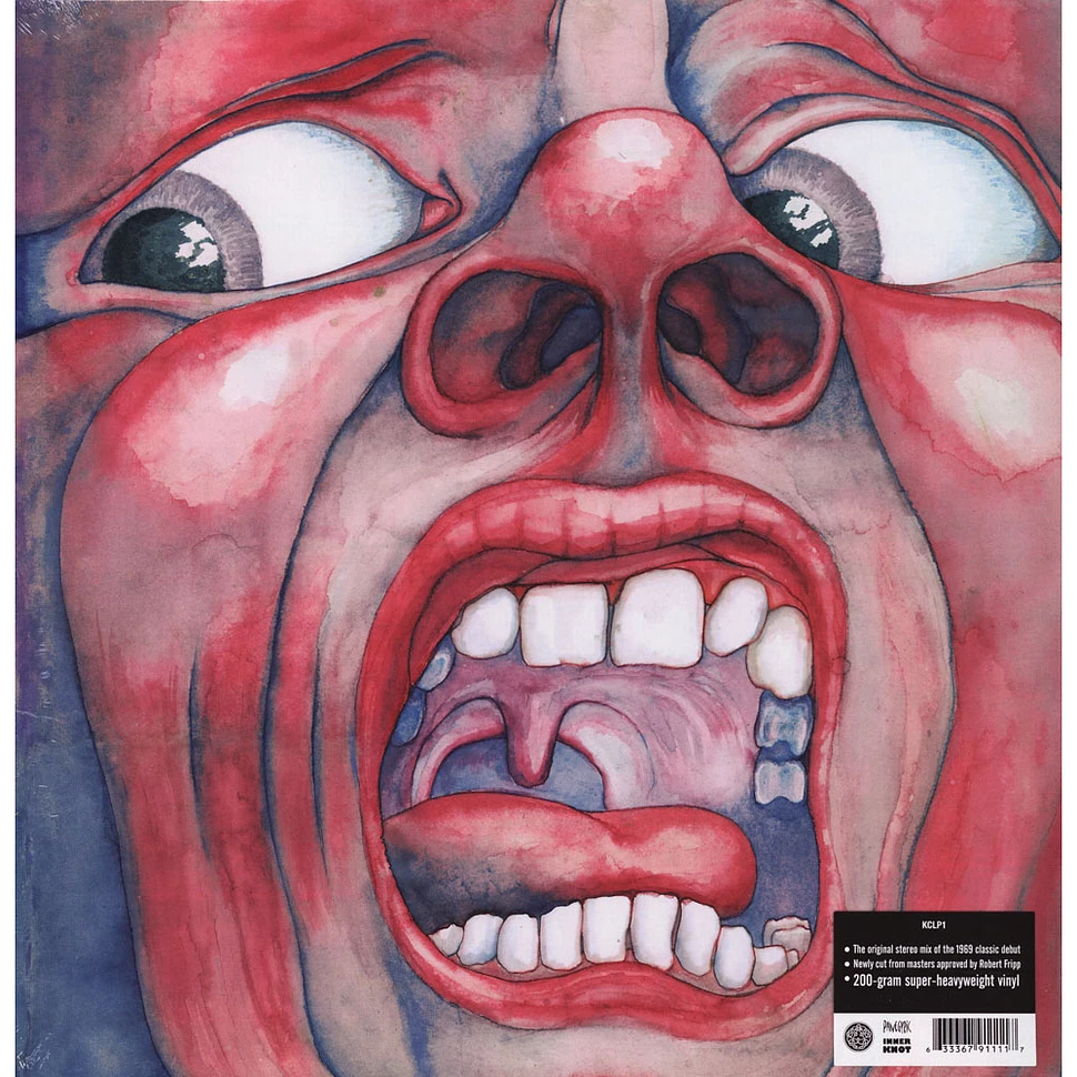 King Crimson - In The Court Of The Crimson King Record Bag Bundle