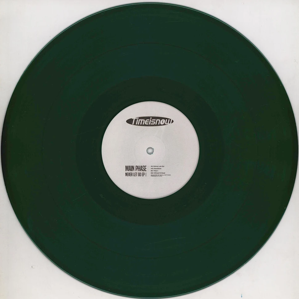 Main Phase - Never Let Go Ep Green Vinyl Edition - Vinyl 12