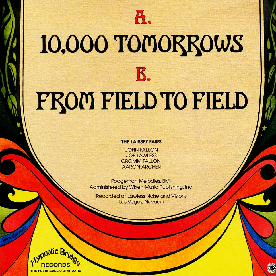 Laissez Fairs - 10000 Tomorrows/From Field To Field