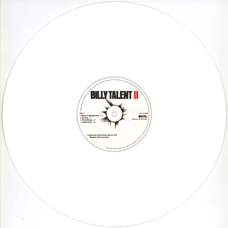 Billy Talent - Billy Talent II White Vinyl Edition