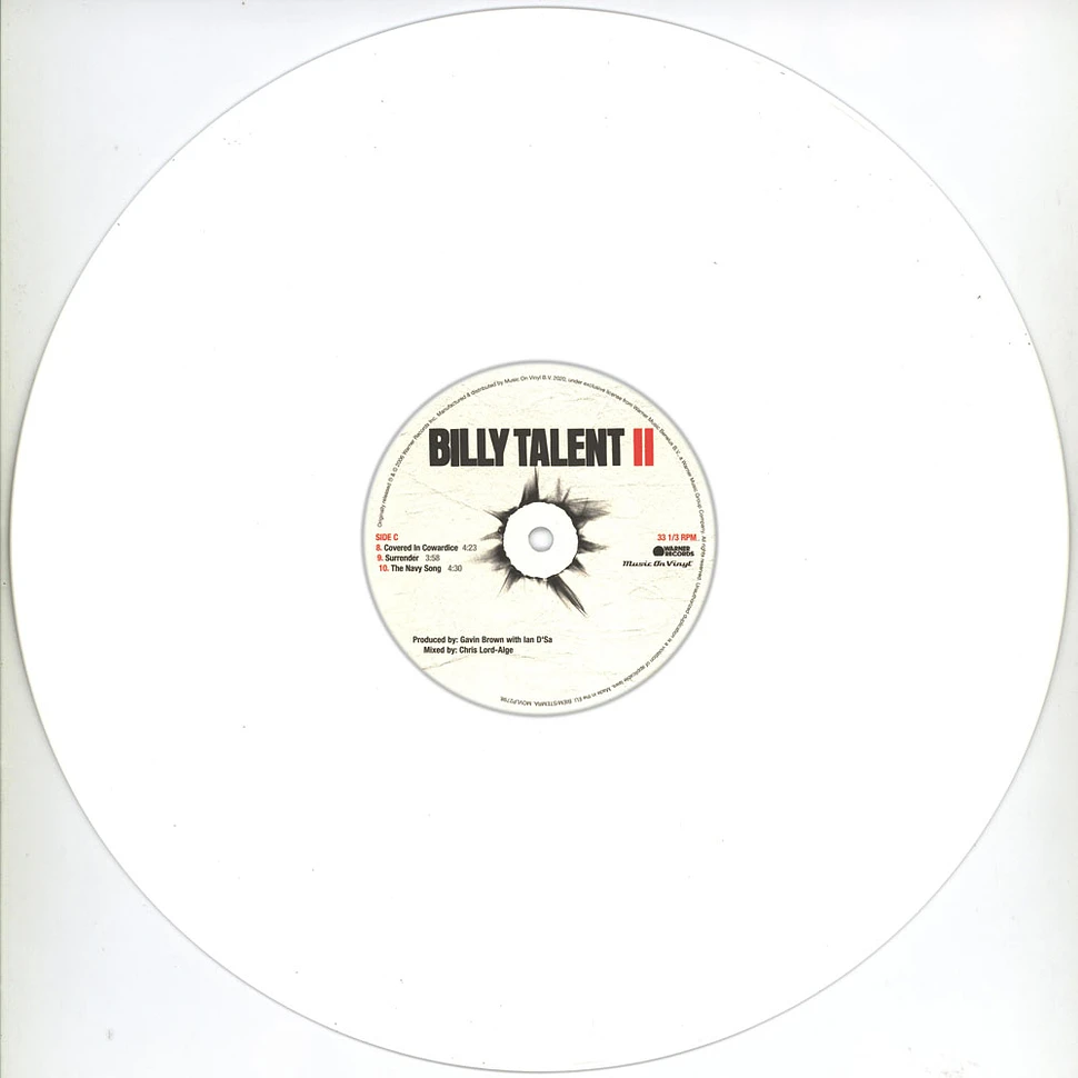Billy Talent - Billy Talent II White Vinyl Edition