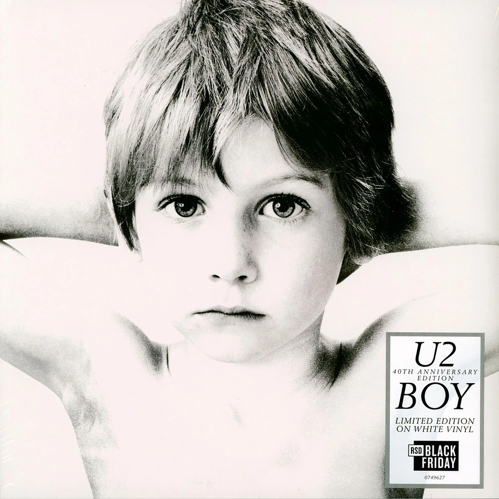 U2 - Boy - 40th Anniversary White Black Friday Record Store Day 2020 Edition