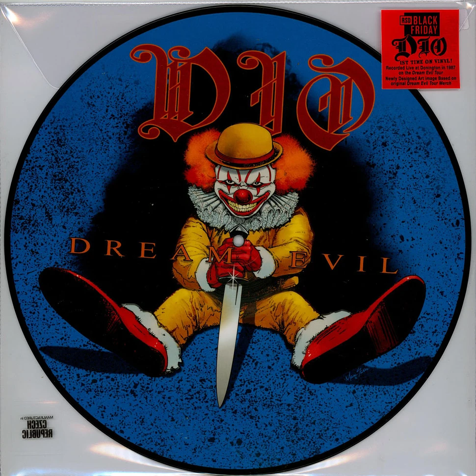 Dio - Dream Evil Live '87 Picture Disc Black Friday Record Store Day 2020 Edition