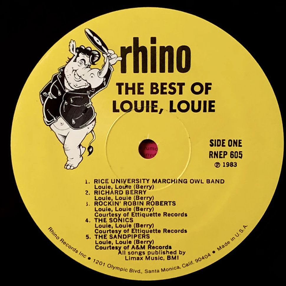 V.A. - The Best Of Louie, Louie