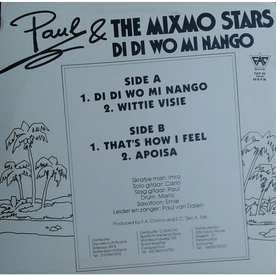 Paul & The Mixmo Stars - Di Di Wo Mi Nango