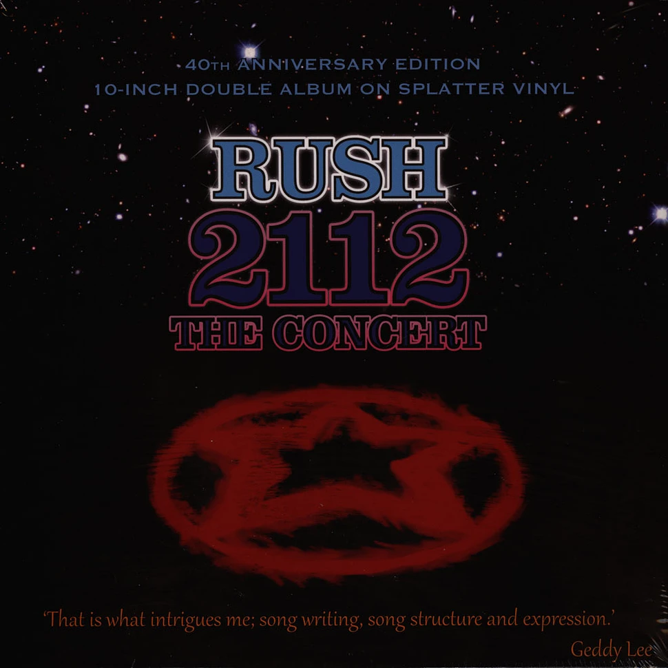 Rush - 2112 - The Concert Splatter Vinyl Edition