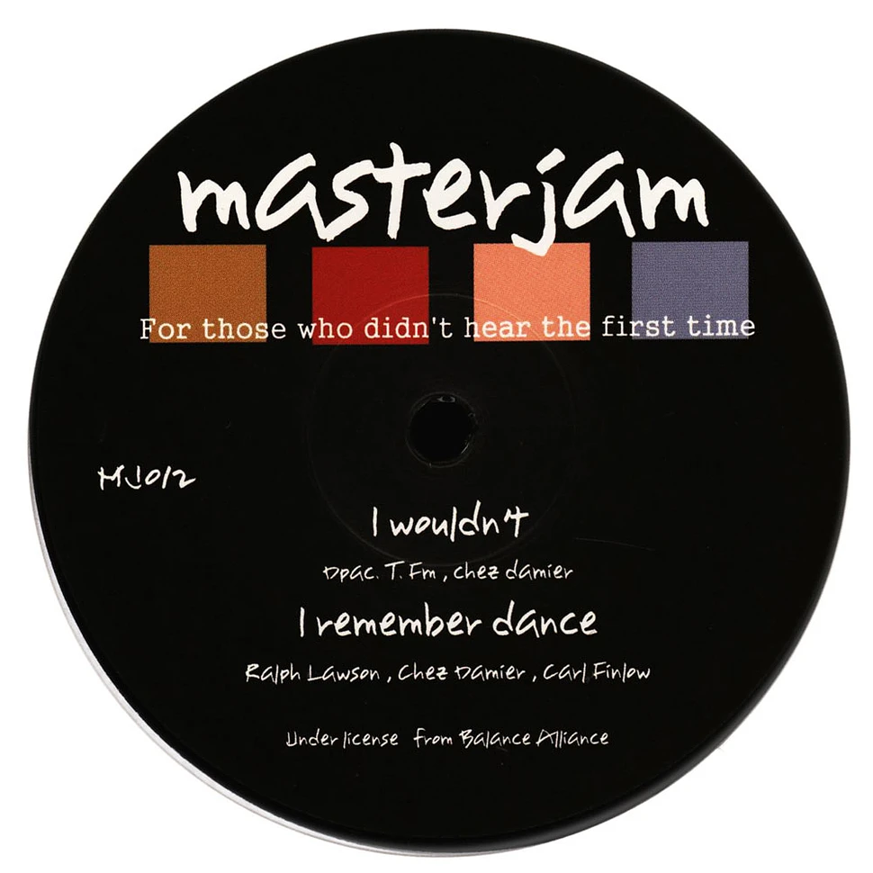 Chez Damier - Master Jam EP