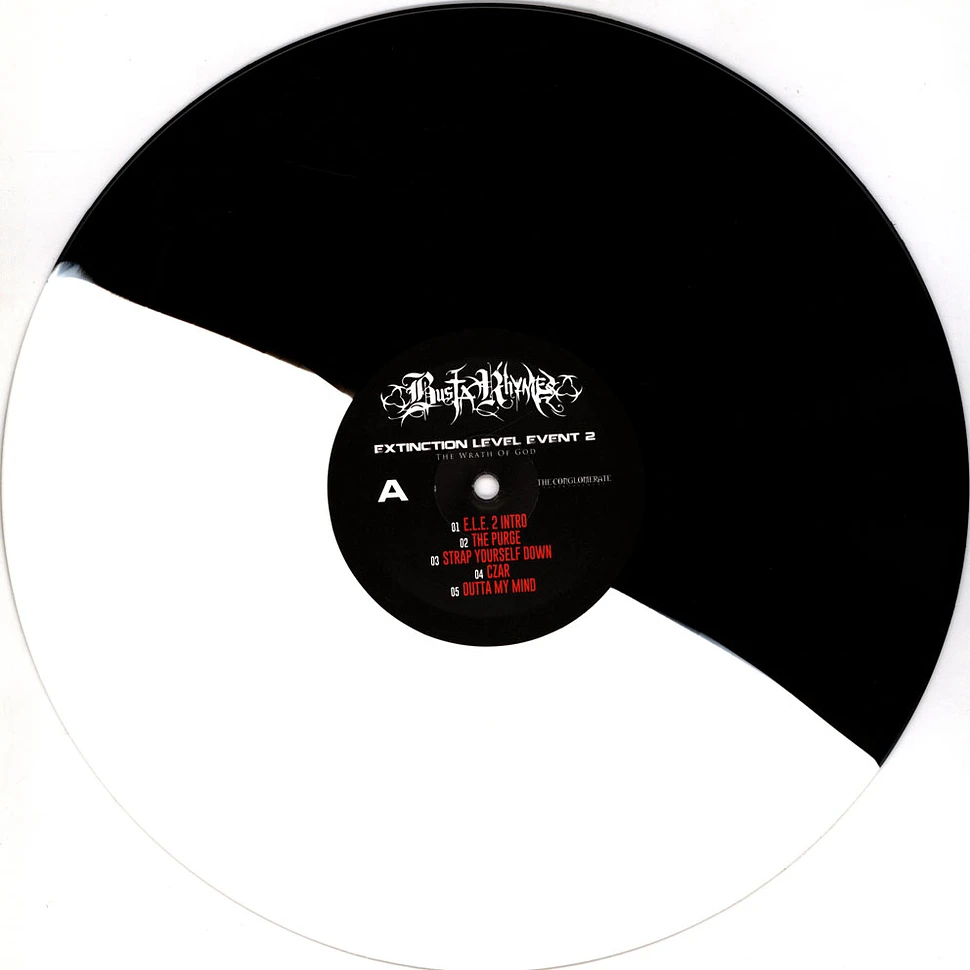 Busta Rhymes - Extinction Level Event 2: The Wrath Of God White Black & White Vinyl Edition