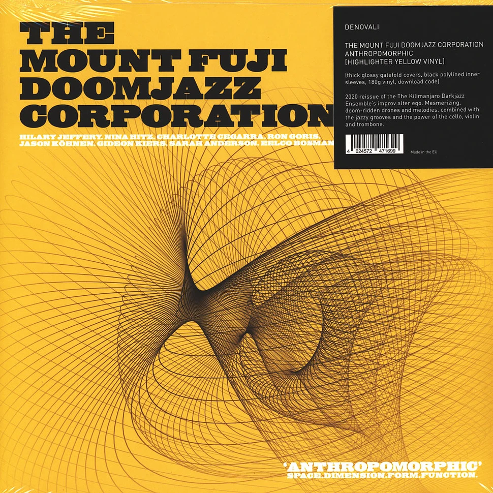 The Mount Fuji Doomjazz Corporation - Anthropomorphic Black Vinyl Edition