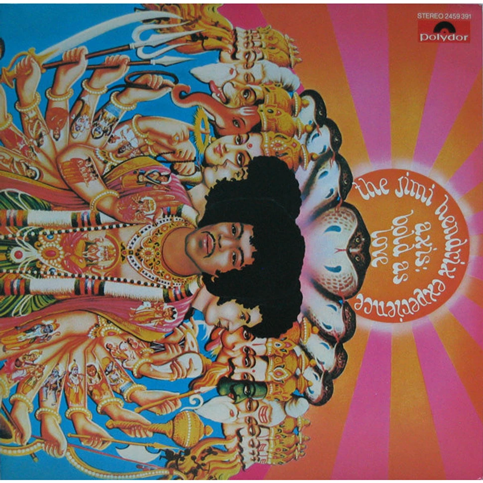 The Jimi Hendrix Experience Axis Bold As Love Vinyl LP 1980 DE