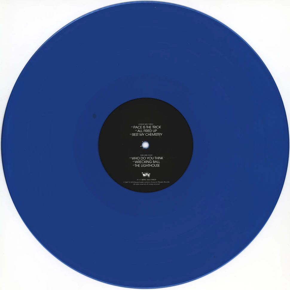 Interpol - Our Love To Admire Blue Vinyl Ediiton