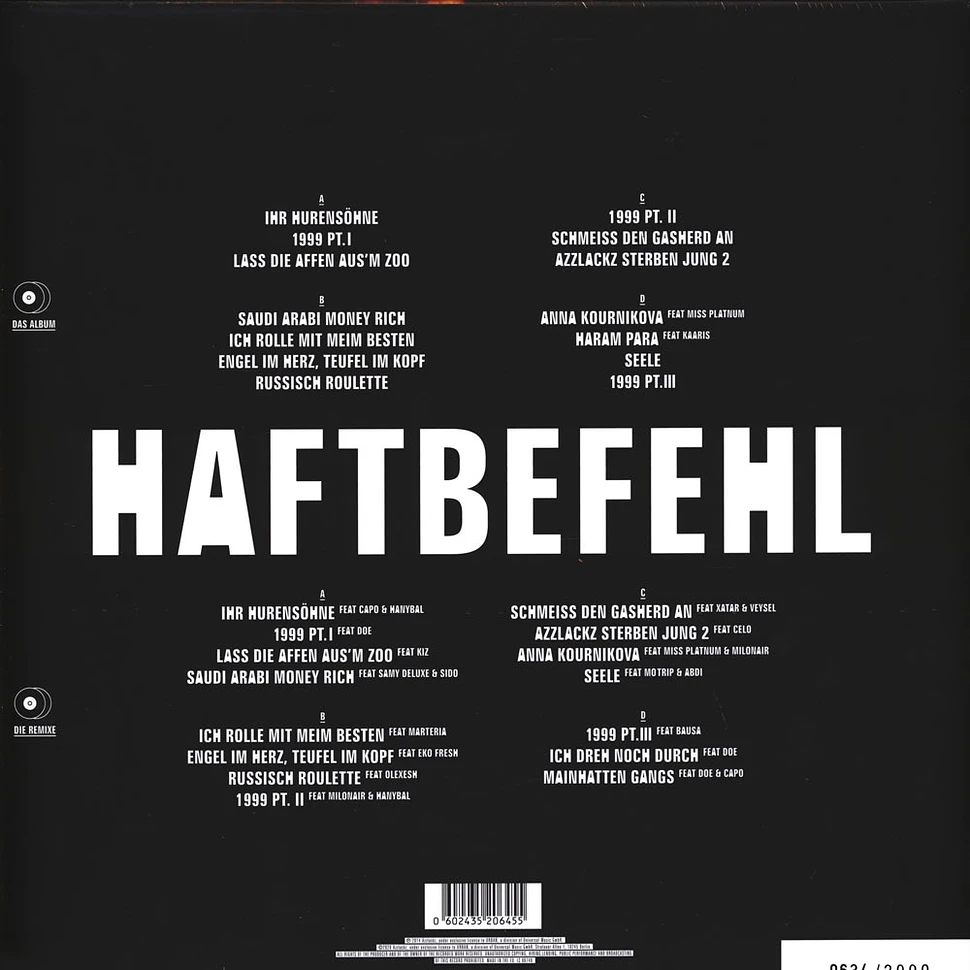 Haftbefehl - Russisch Roulette Limited Deluxe 4LP Box