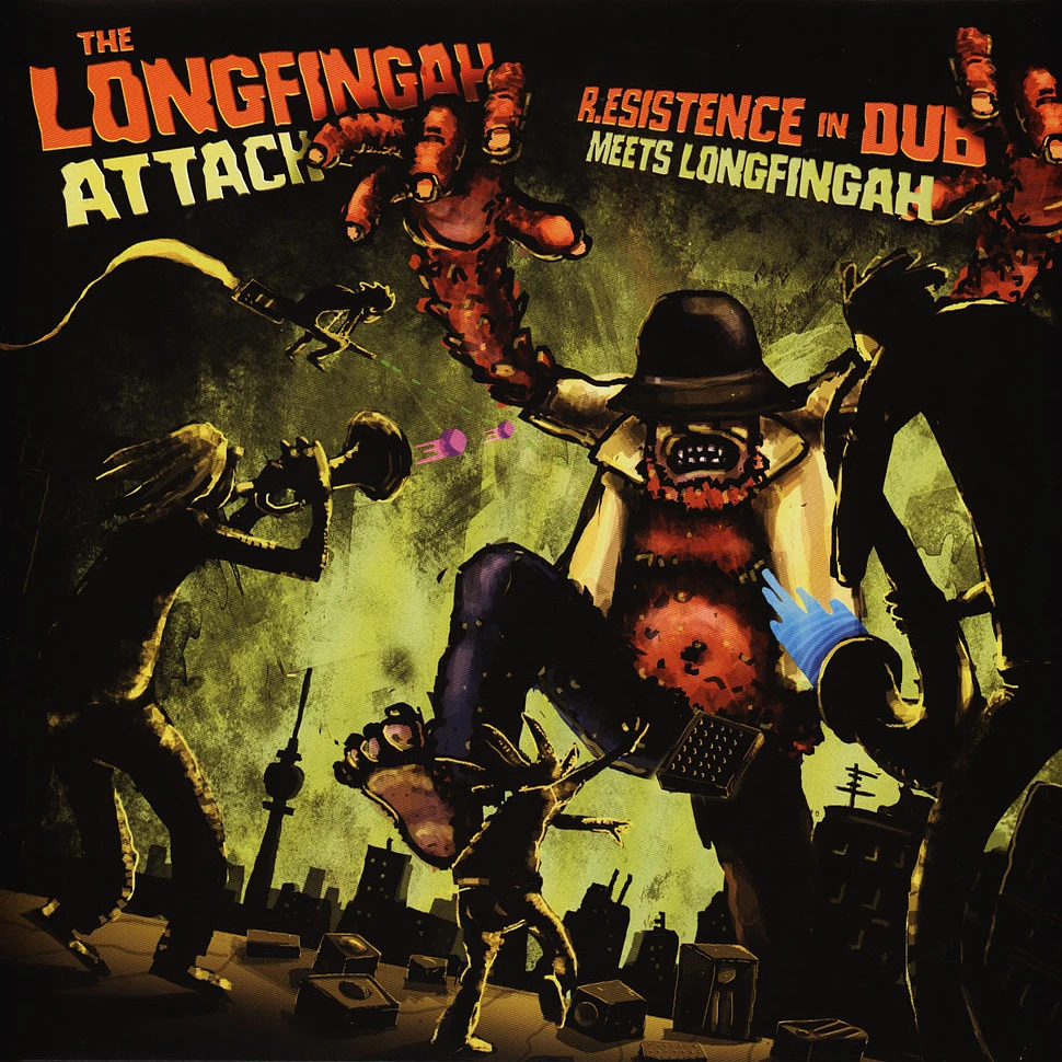 Resistence In Dub / Longfingah - The Longfingah Attack