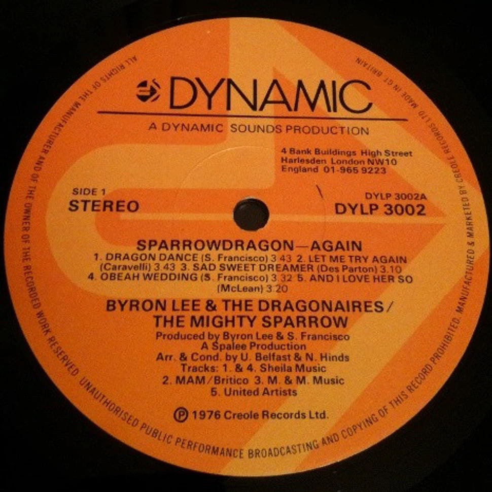 Byron Lee And The Dragonaires / Mighty Sparrow - SparrowDragon Again!