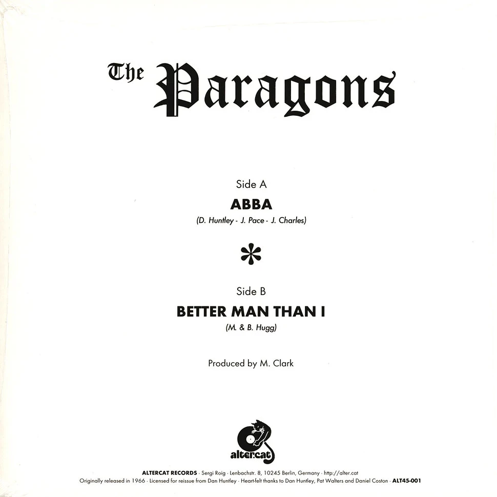 The Paragons - Abba / Better Man Than I