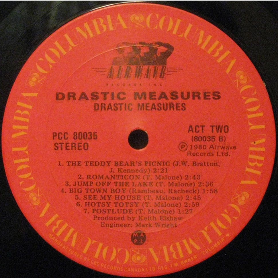Drastic Measures - Drastic Measures