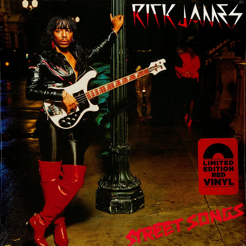Rick James - Street Songs Limited Red Vinyl Edition