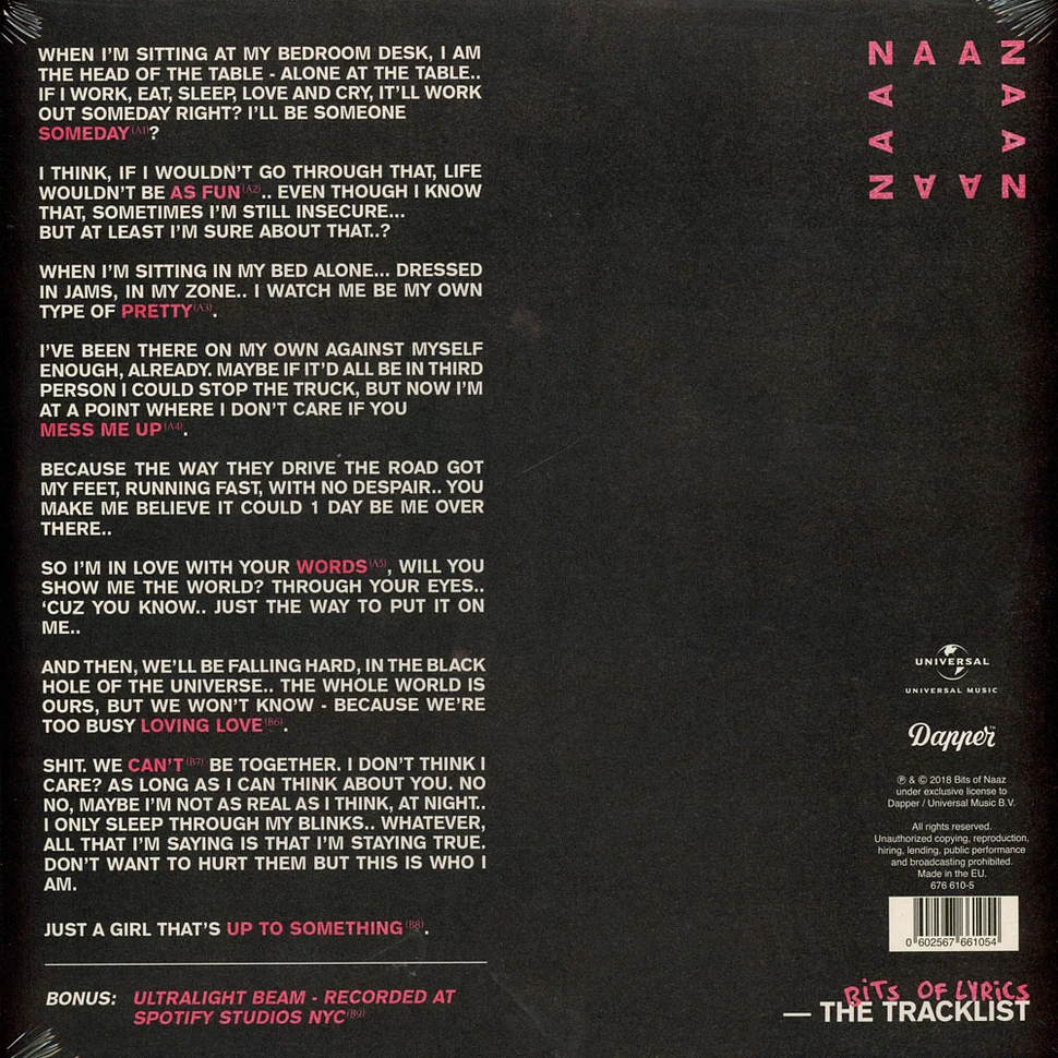 Naaz - Bits Of Naaz Limited Vinyl Edition