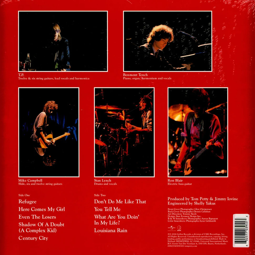 Tom Petty & The Heartbreakers - Damn The Torpedoes Limited D2c Translucent Red Edition