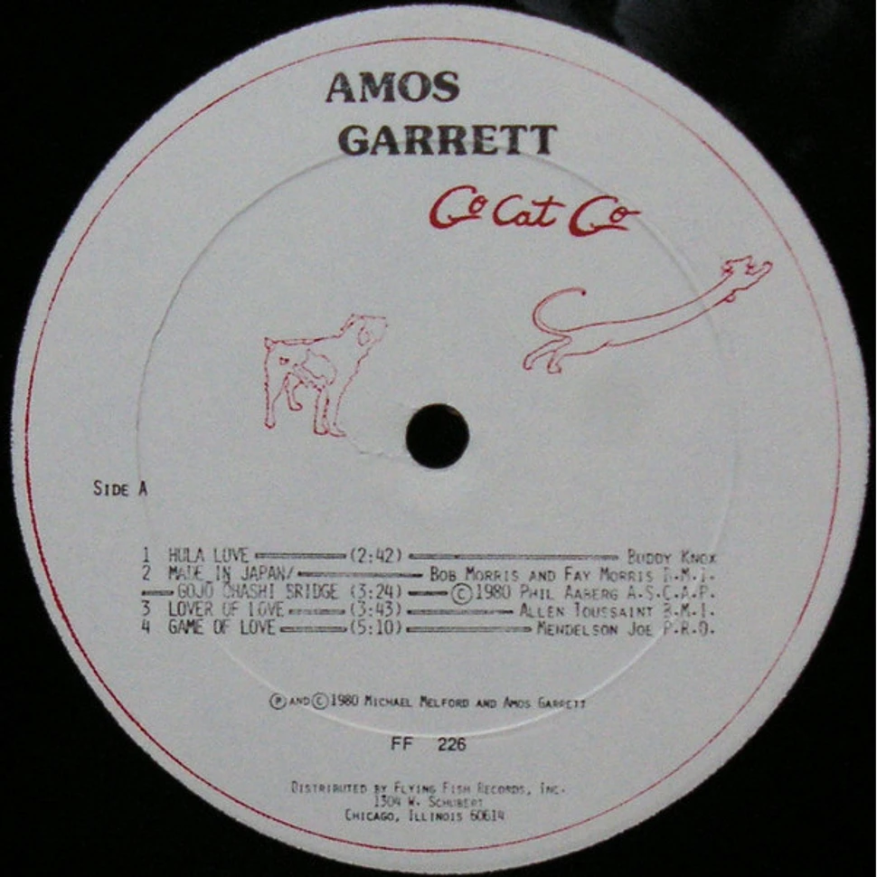 Amos Garrett - Go Cat Go