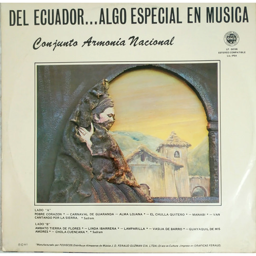 Conjunto Armonia Nacional - Del Ecuador...Algo Especial En Musica