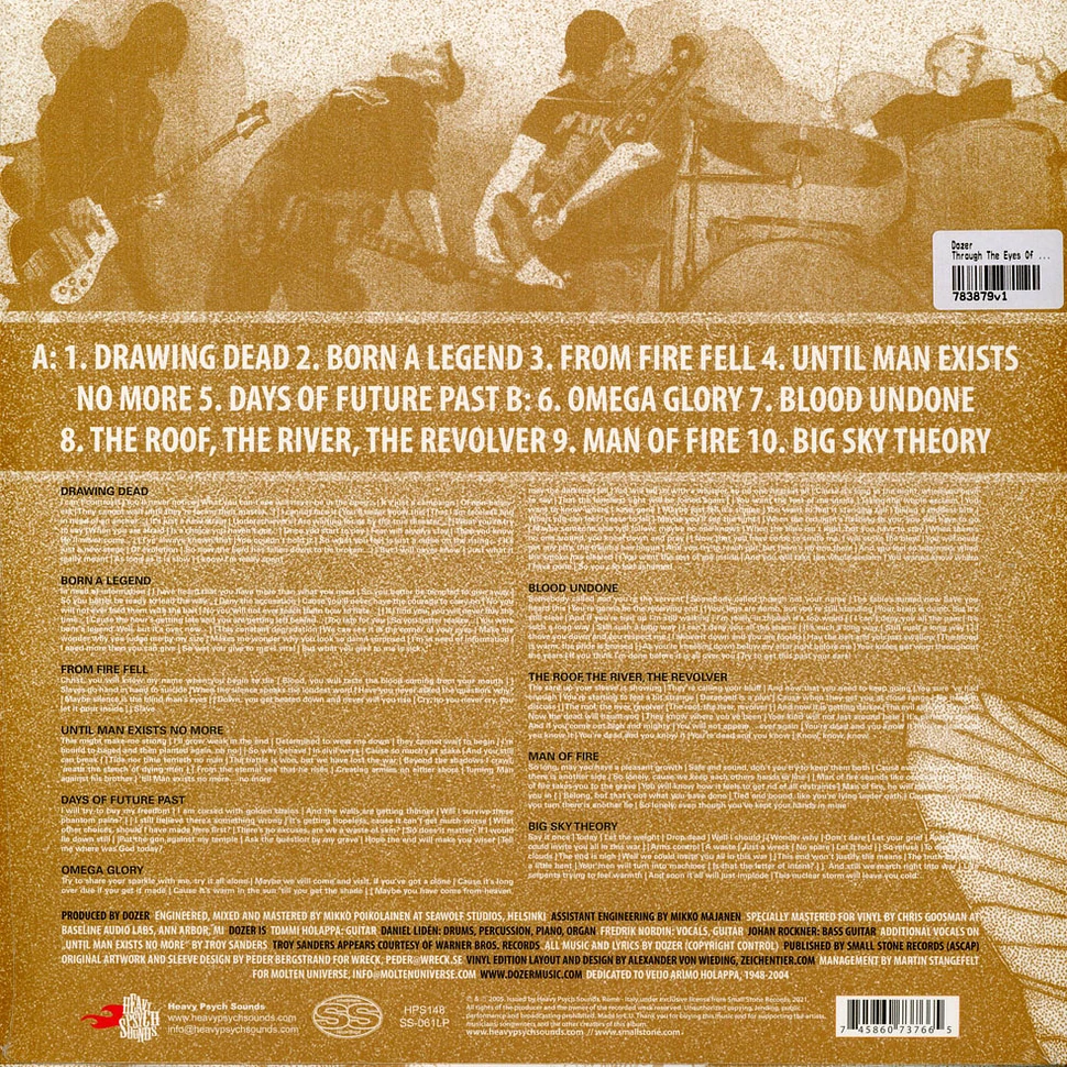 Dozer - Through The Eyes Of Heathens Black Vinyl Ediotion