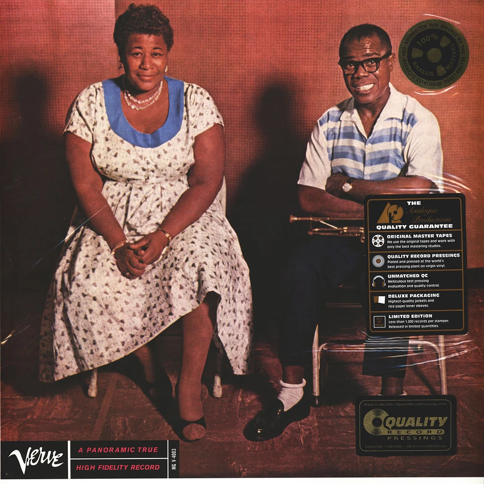 Ella Fitzgerald And Louis Armstrong - Ella And Louis 45rpm, 200g-Edition