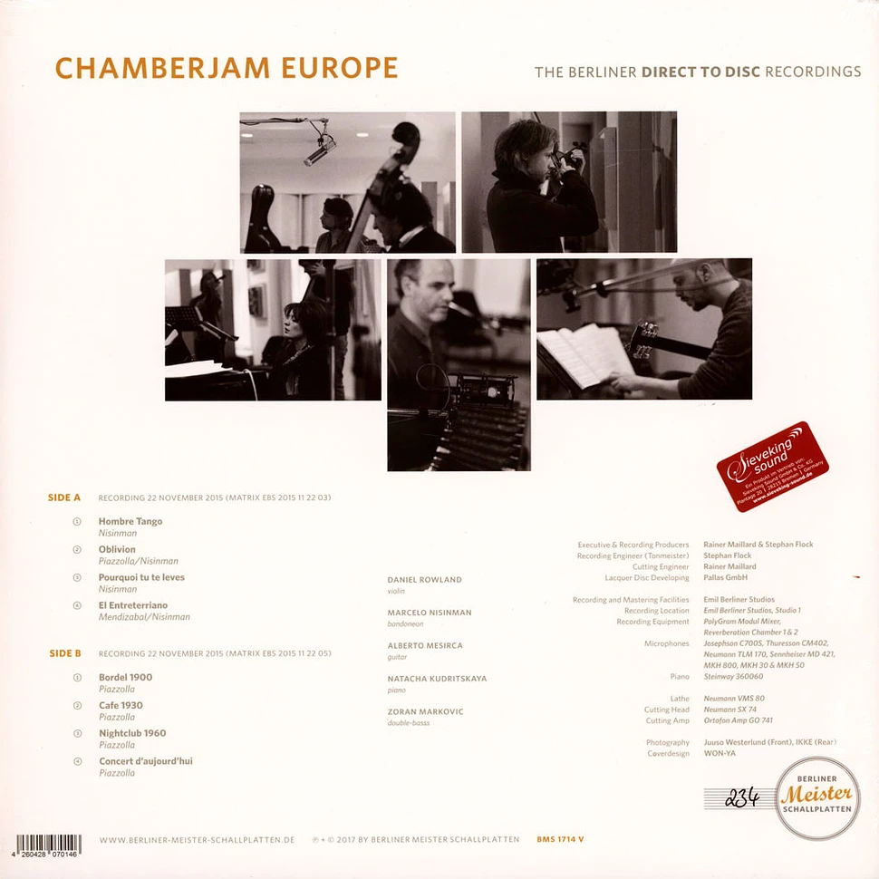 Chamberjam Europe - Astor Piazzolla & Marcelo Nisinman