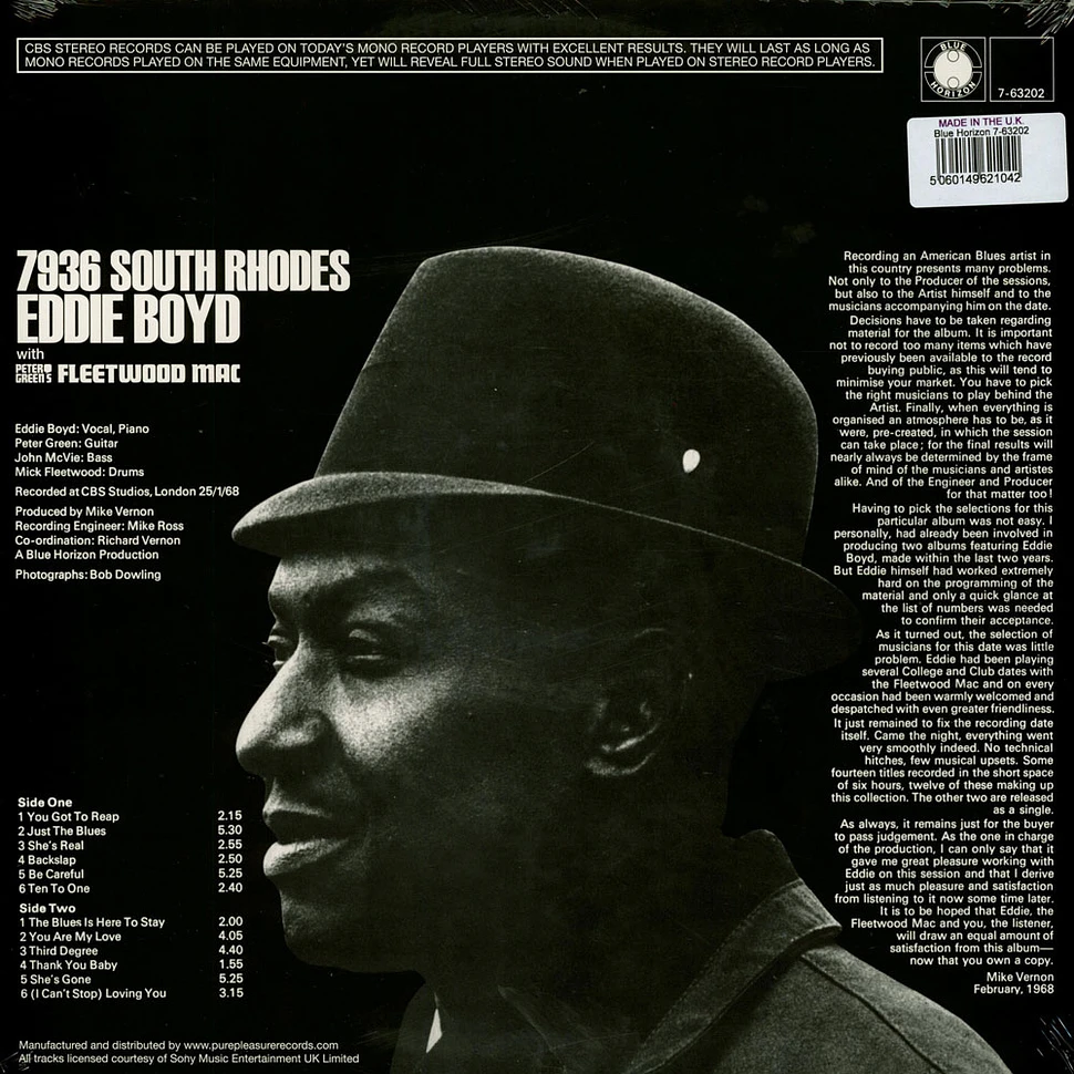 Eddie Boyd - 7936 South Rhodes