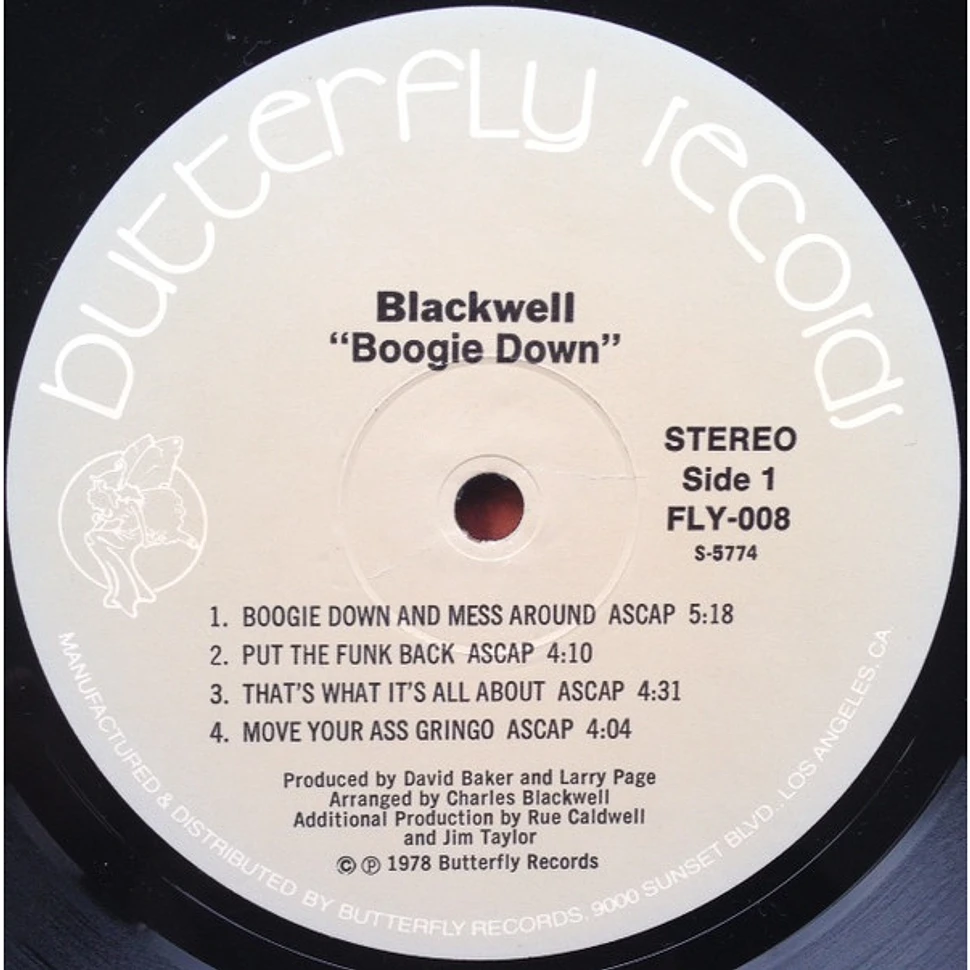 Blackwell - Boogie Down