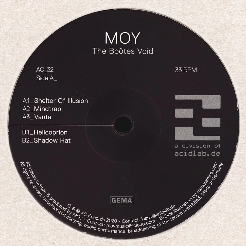 Moy - The Boötes Void Black Vinyl Edition