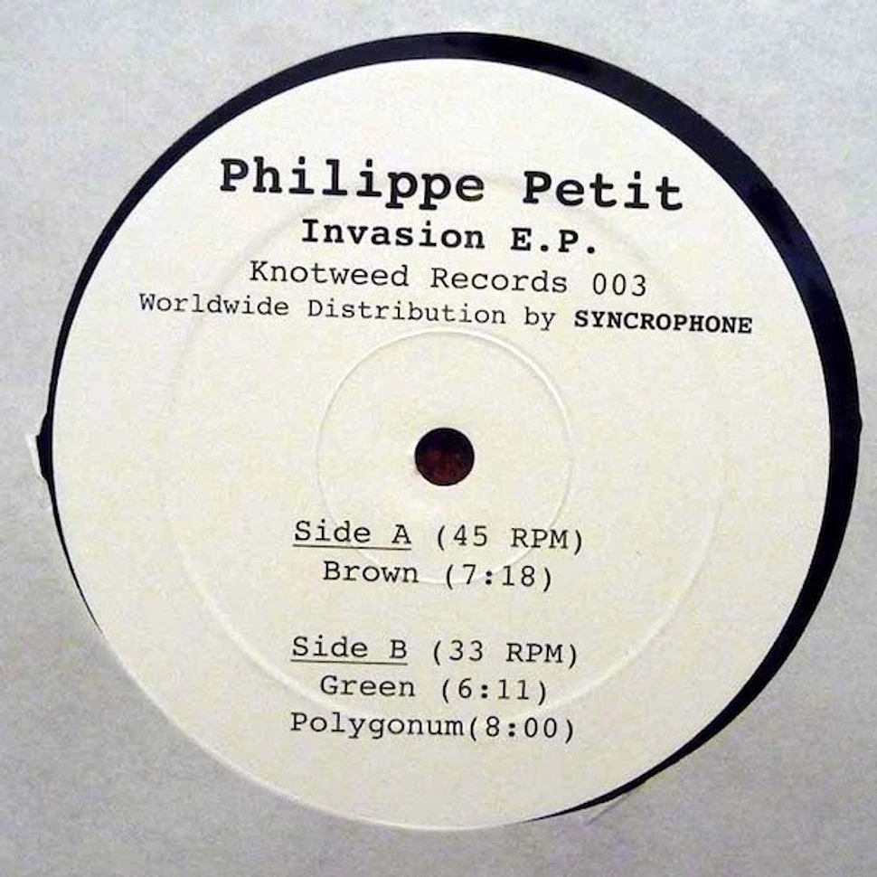 Philippe Petit - Invasion E.P.