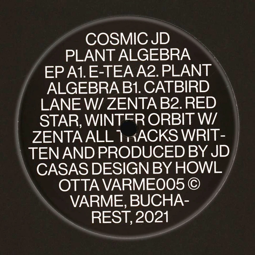 Cosmic JD - Plant Algebra EP