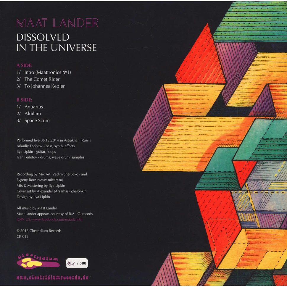 Maat Lander - Dissolved In The Universe
