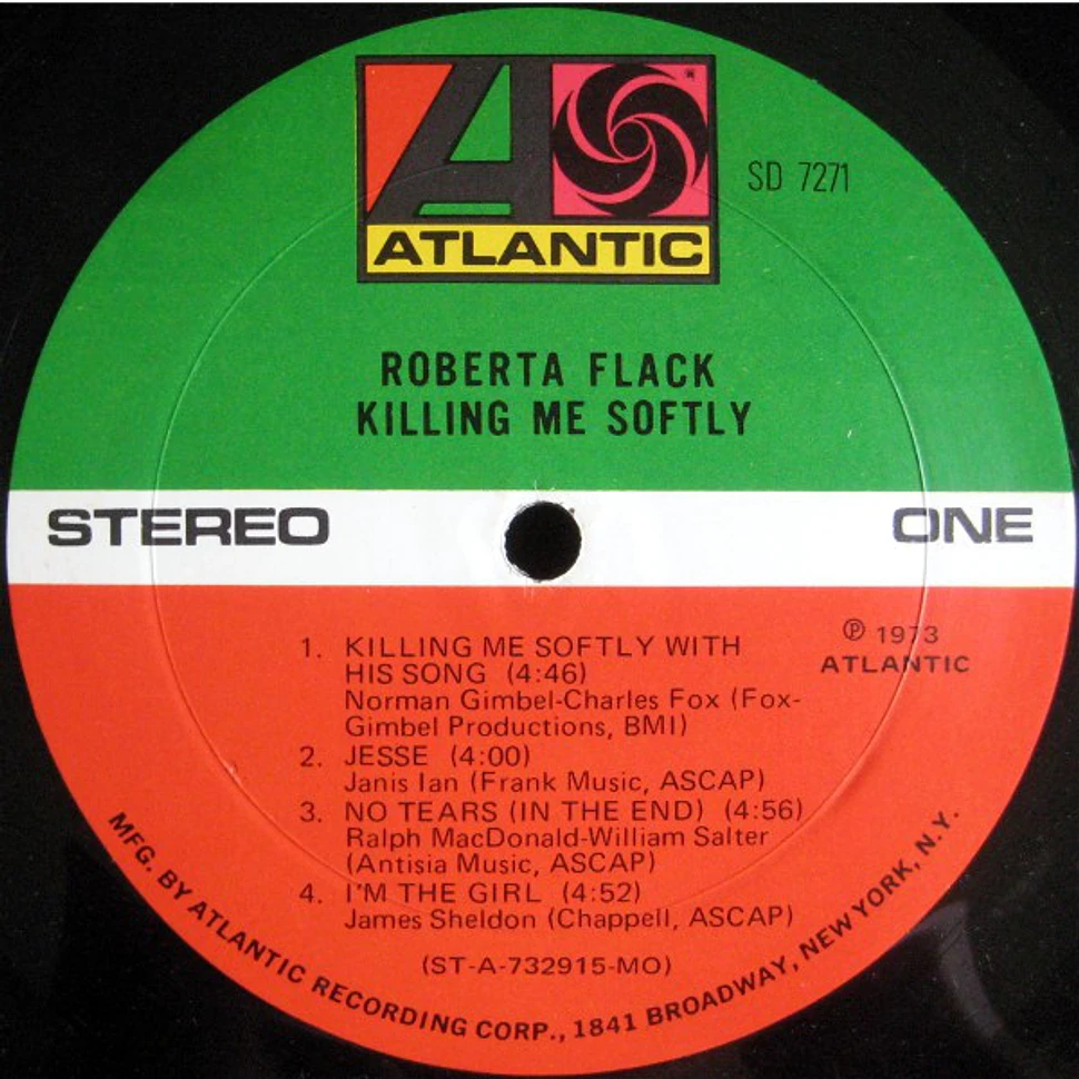 Roberta Flack - Killing Me Softly