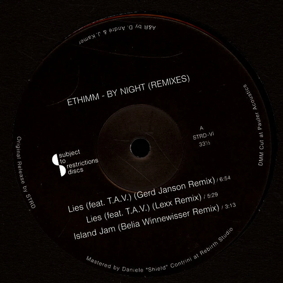 ETHIMM - By Night EP Remixes