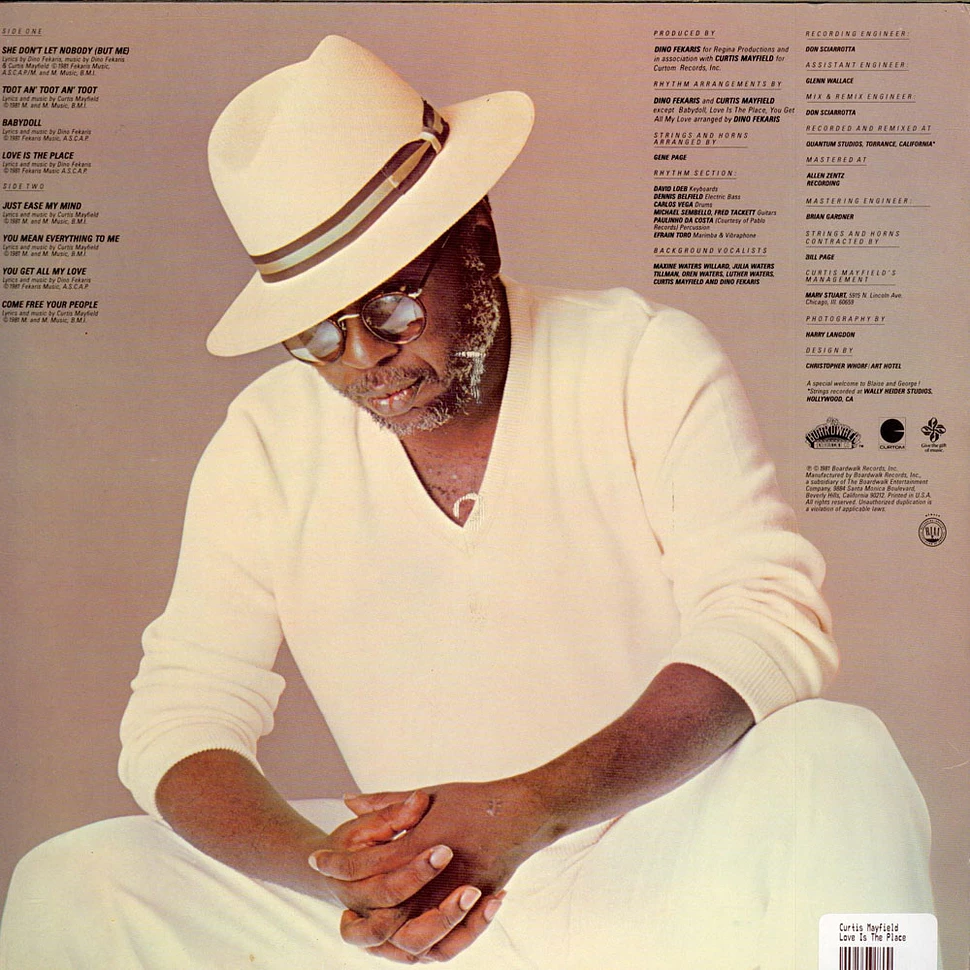 Curtis Mayfield - Love Is The Place