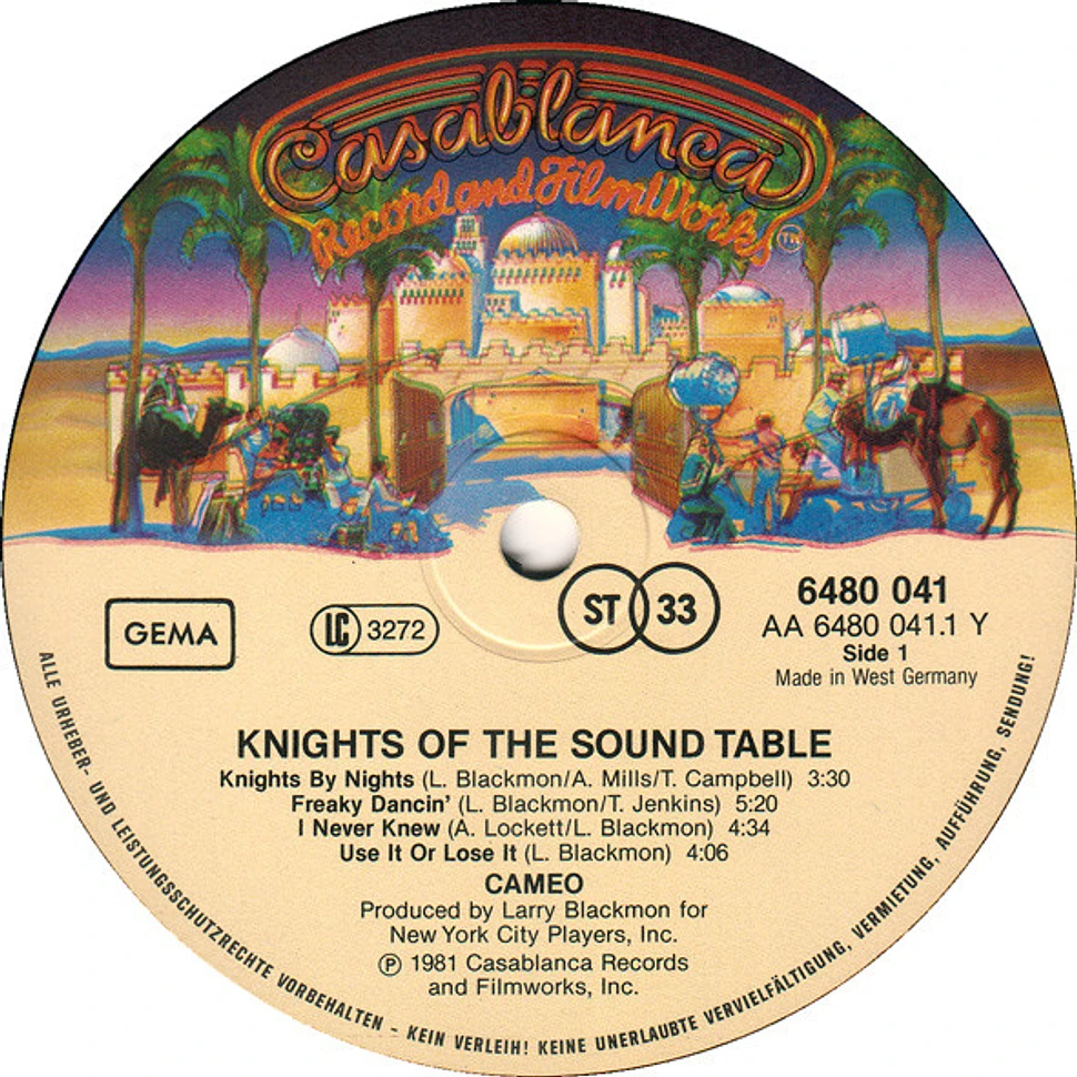 Cameo - Knights Of The Sound Table