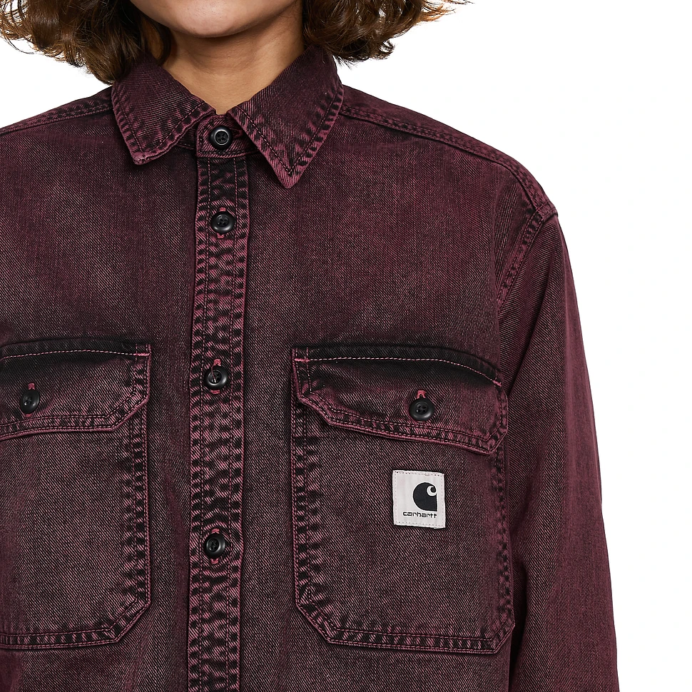 Carhartt WIP - W' Reno Shirt Jac "Allentown" Black / Black Denim, 10 oz