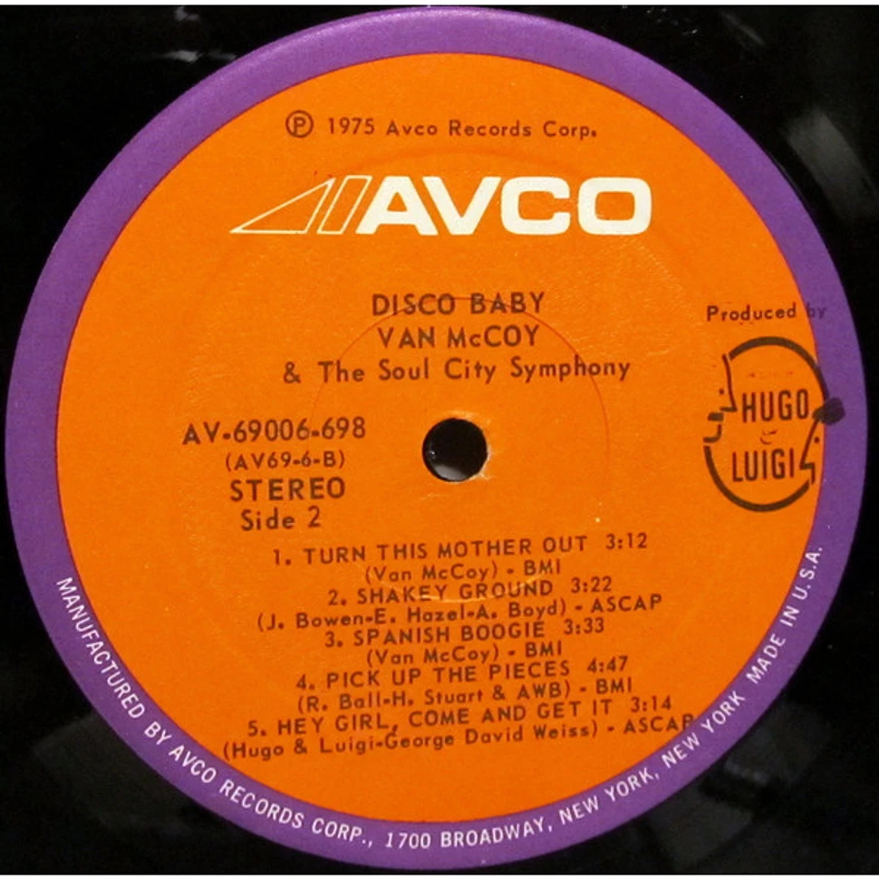 Van McCoy & The Soul City Symphony - Disco Baby