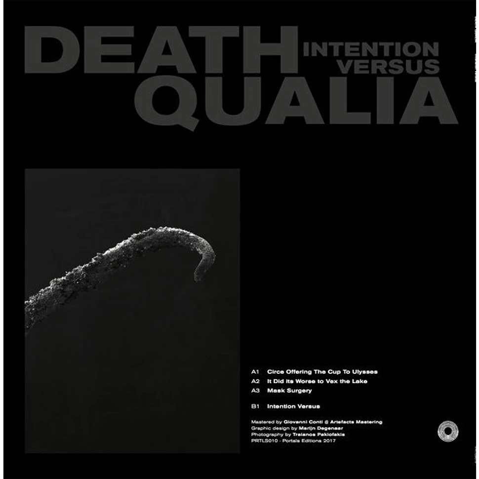 Death Qualia - Intention Versus
