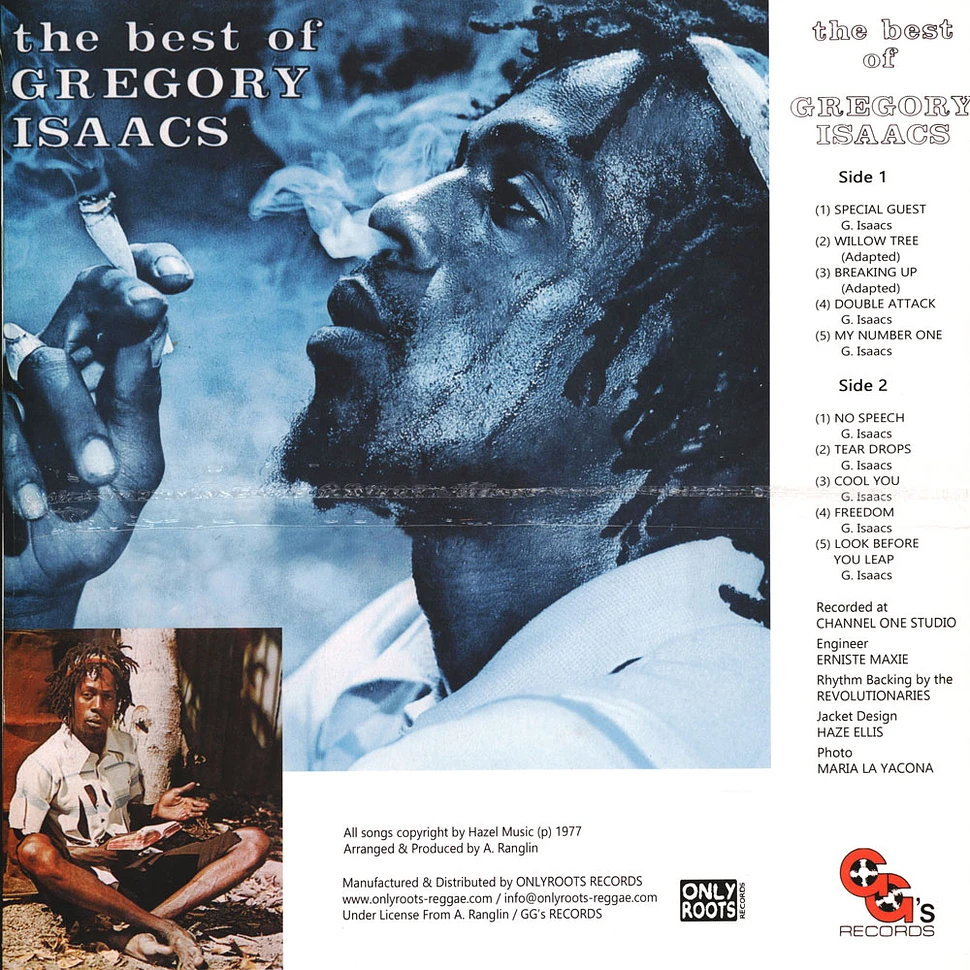 Gregory Isaacs - Best Of Volume 1