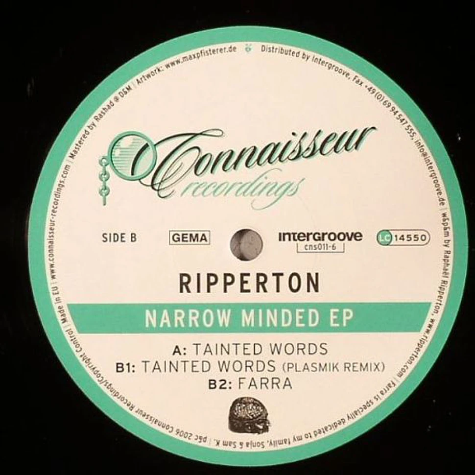 Ripperton - Narrow Minded EP
