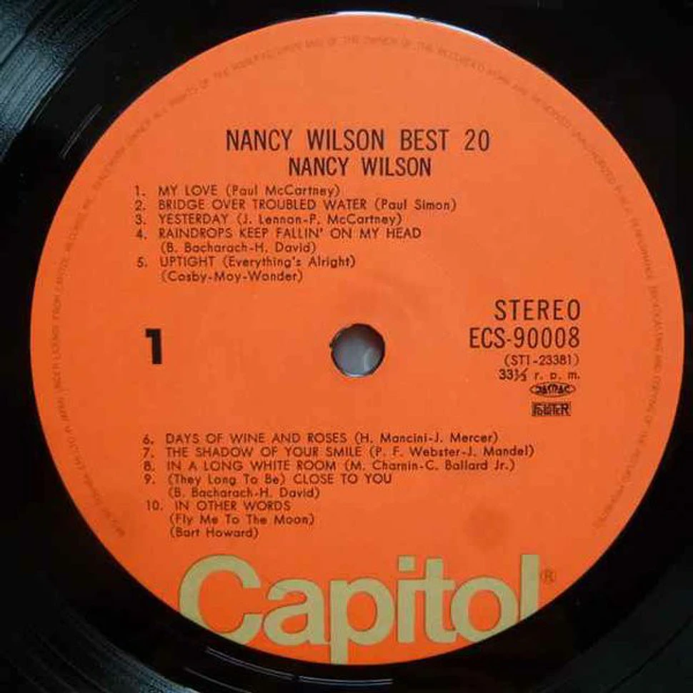 Nancy Wilson - Nancy Wilson Best 20