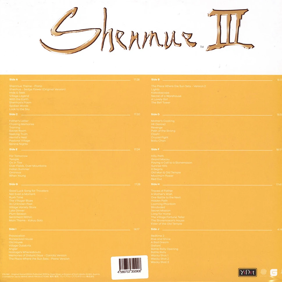Ys Net - OST Shenmue III - The Definitive Soundtrack Volume 1 Bailu Village