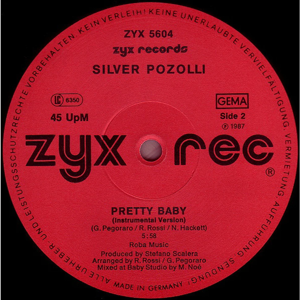 Silvio Pozzoli - Pretty Baby