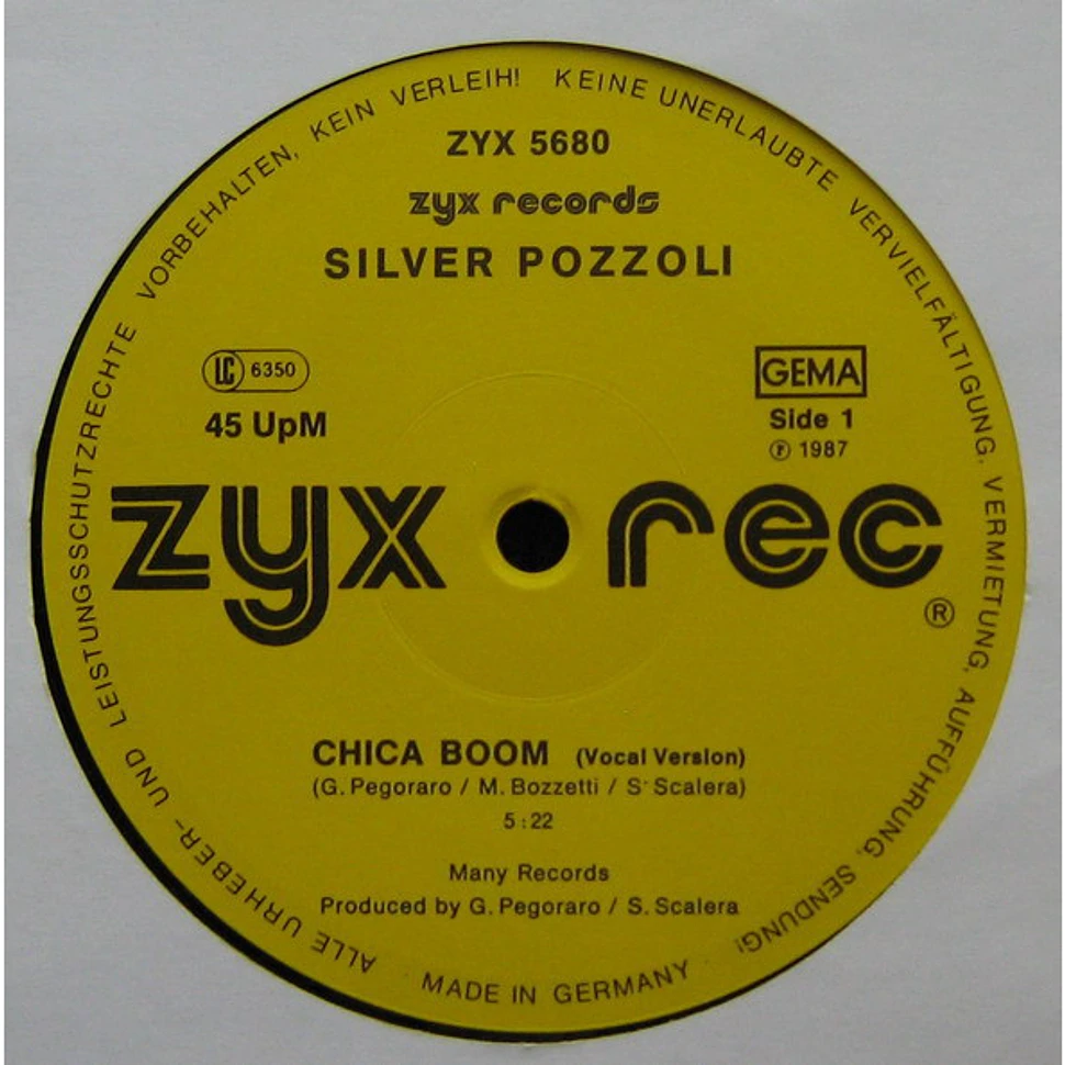 Silvio Pozzoli - Chica Boom