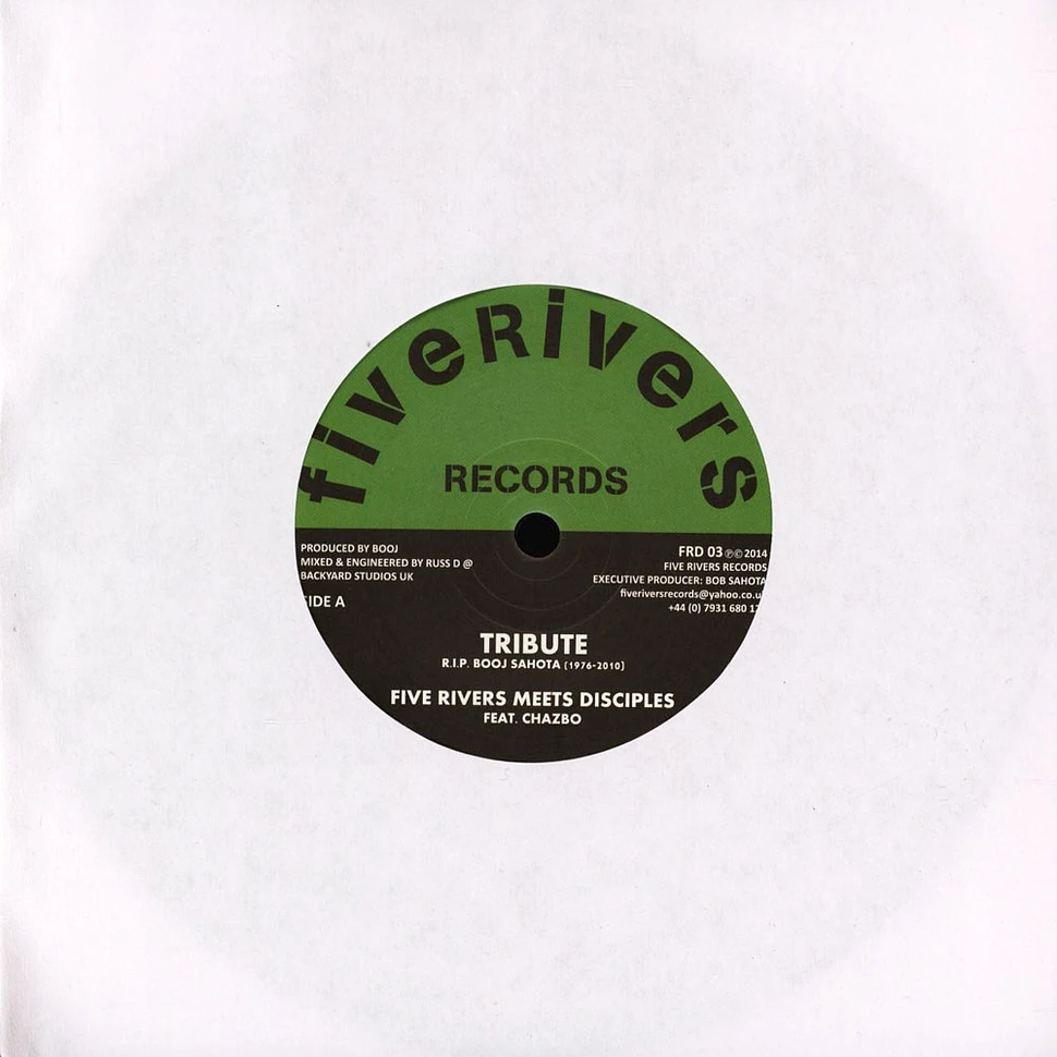 Disciples Ft.Chasbo / Disciples Riddim Section - Tribute / Version